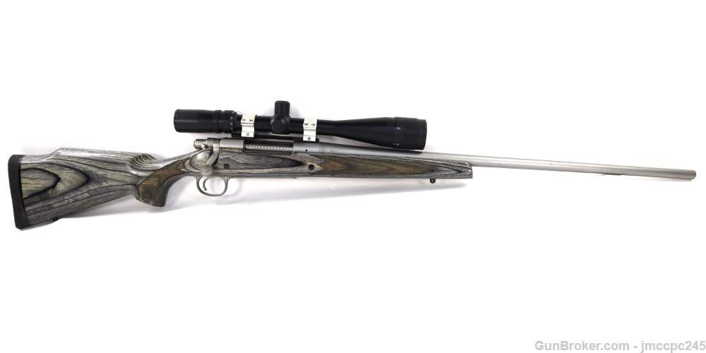 Rare Nice Stainless Remington 700 7mm Rem Ultra Mag Bolt Action Rifle 26"-img-12