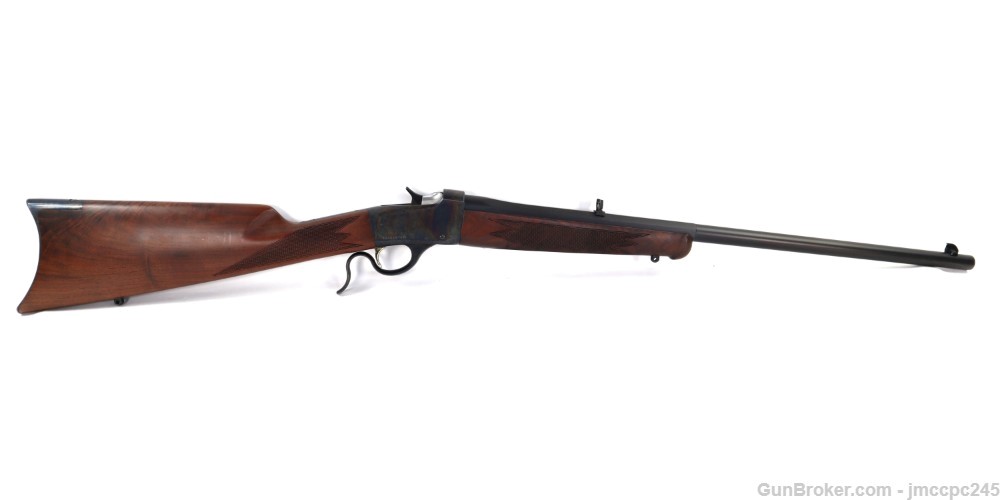 Rare Very Nice Browning 1885 .45 Colt Single Shot Rifle W/ Box W/ 24" BBL -img-15