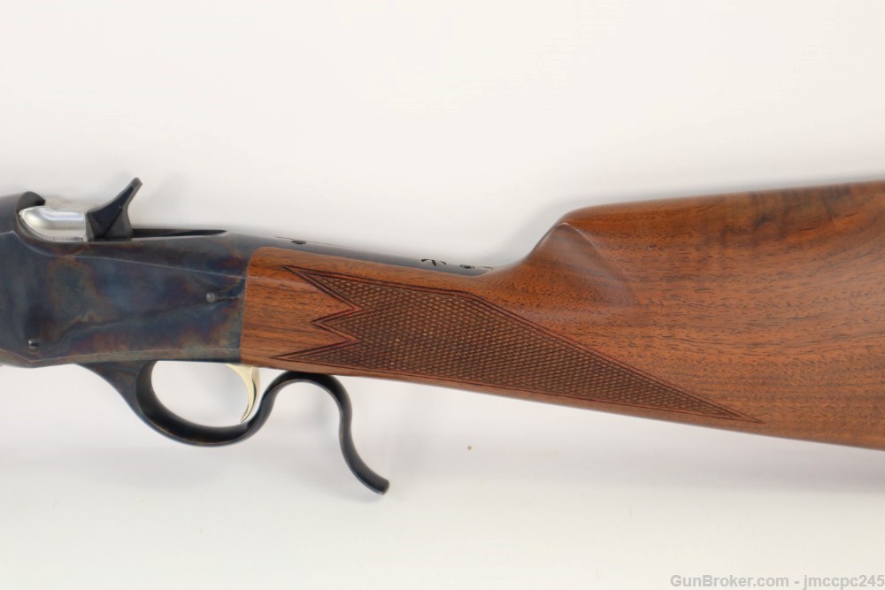 Rare Very Nice Browning 1885 .45 Colt Single Shot Rifle W/ Box W/ 24" BBL -img-8