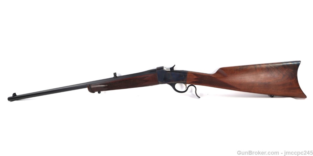 Rare Very Nice Browning 1885 .45 Colt Single Shot Rifle W/ Box W/ 24" BBL -img-6