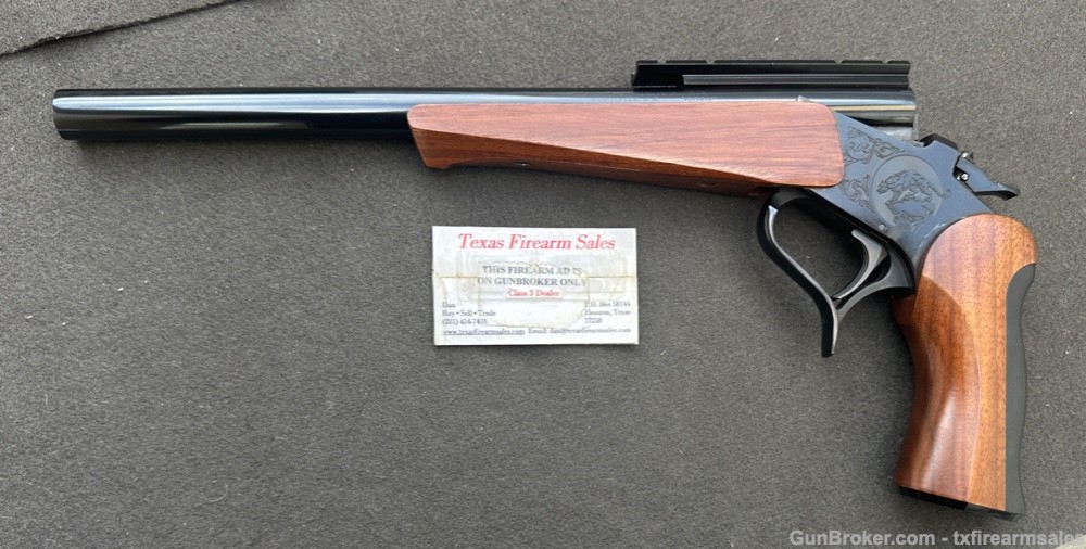 Thompson Center Contender Super 14” .22 LR Pistol, Scope Base-img-30