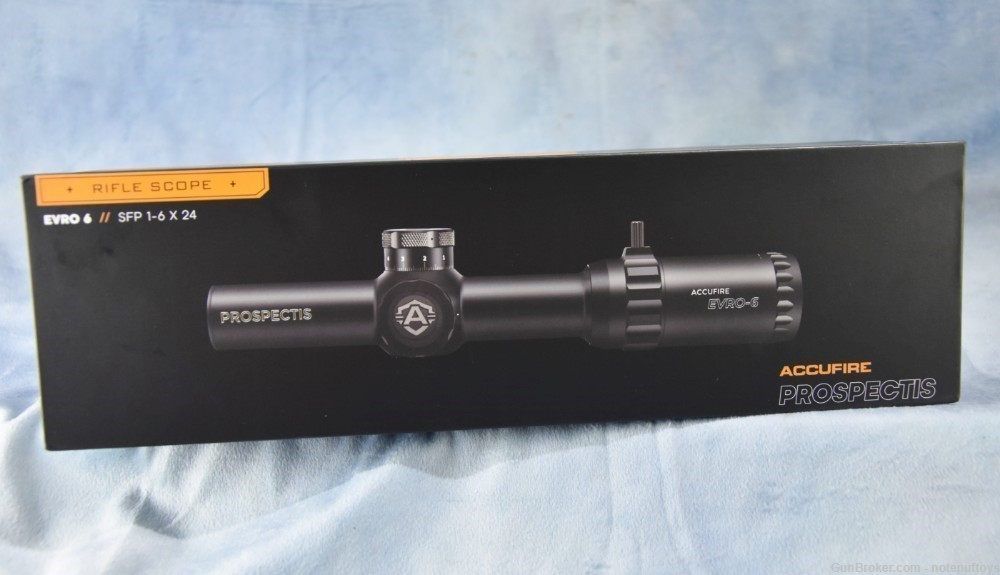 Accufire Prospectis Evro 6 SFP 1-6X24 Tactical Rifle Scope NIB-img-5