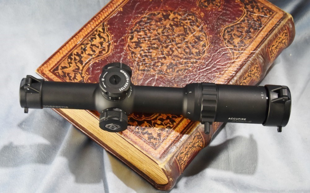 Accufire Prospectis Evro 6 SFP 1-6X24 Tactical Rifle Scope NIB-img-22