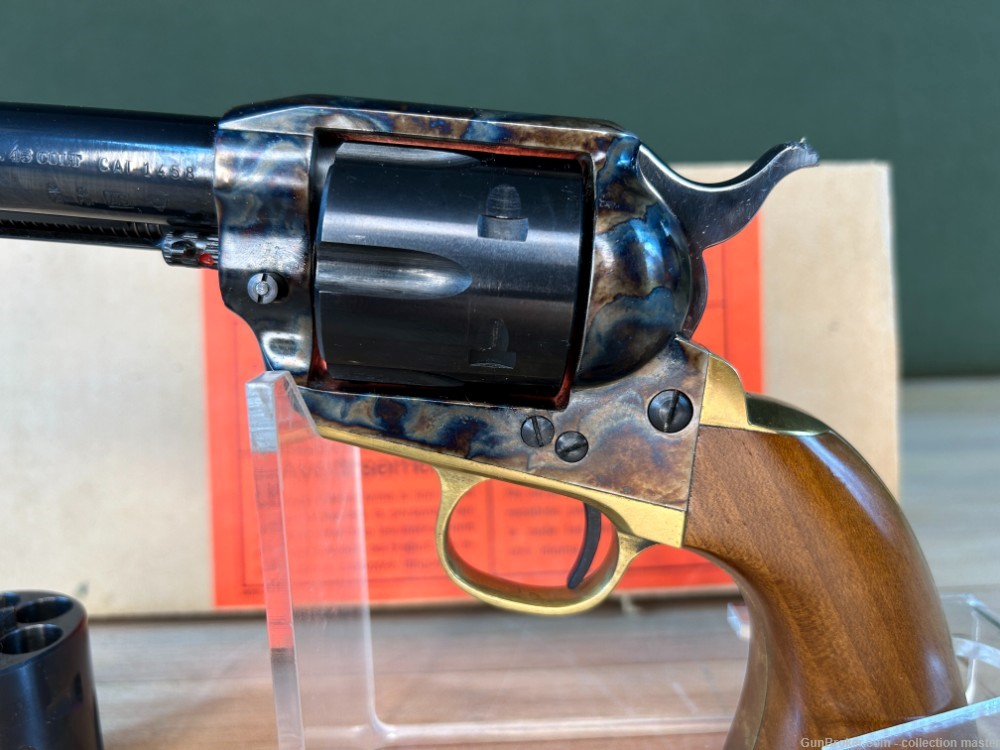 Jager Italy Model 1873 Dakota .45 Colt Revolver 5.5" LNIB Combo 2 Cylinder -img-5