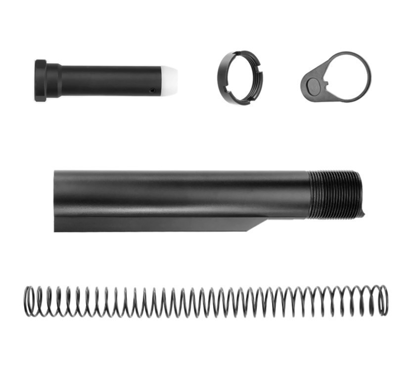 MIL Spec Standard AR15 Buffer Tube Kit Free Fast Shipping-img-0