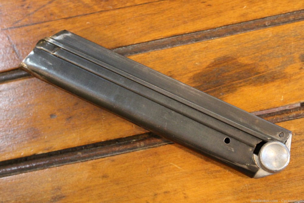 WWII-Era German Luger P08 Magazine Aluminum Bottom 8-rd VGC-img-2