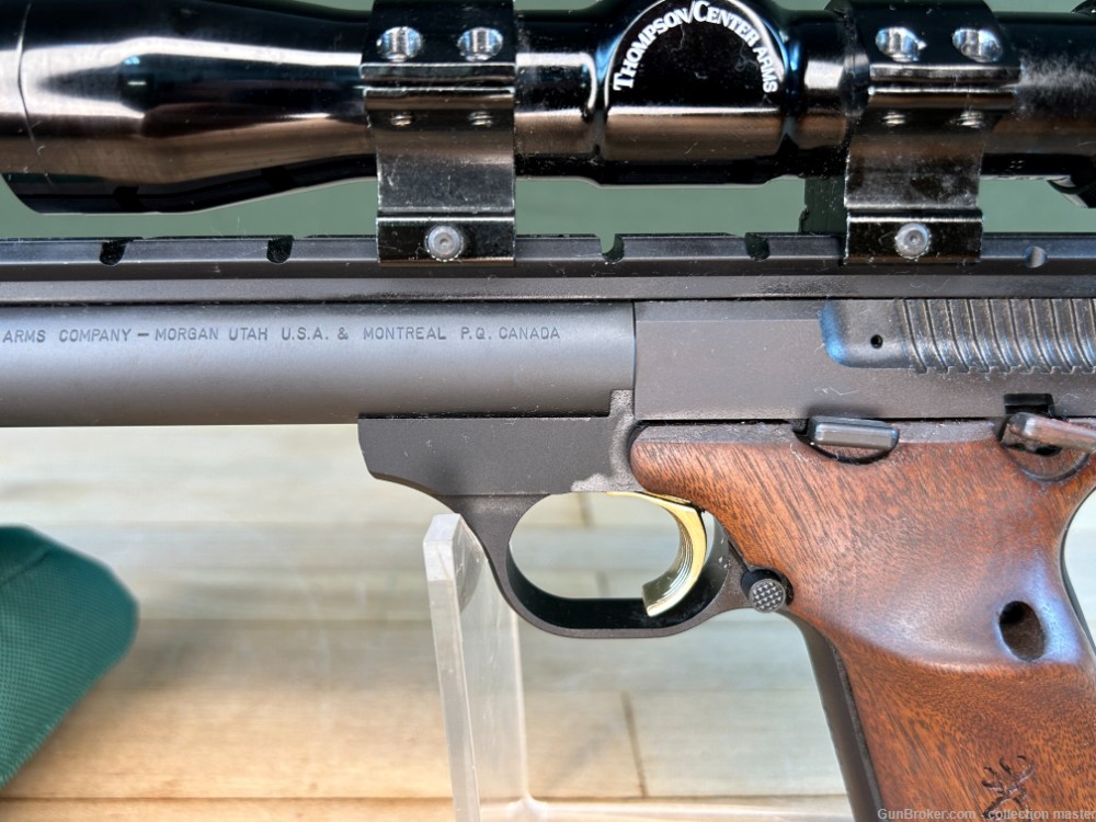 Browning Buck Mark Semi Auto Pistol .22 LR 10" Brl Used W/ Scope & 1 Mag -img-7