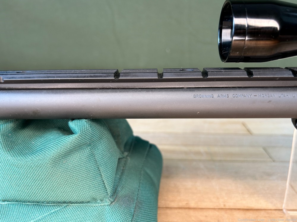 Browning Buck Mark Semi Auto Pistol .22 LR 10" Brl Used W/ Scope & 1 Mag -img-5