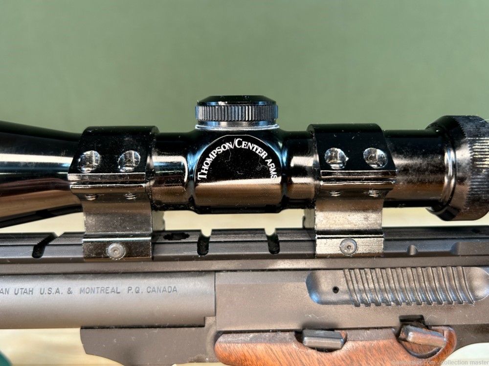 Browning Buck Mark Semi Auto Pistol .22 LR 10" Brl Used W/ Scope & 1 Mag -img-12