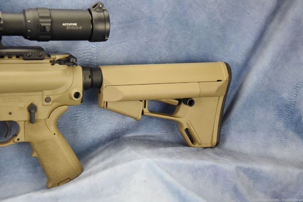 Sig Sauer 716 Gen 1 7.62 x 51 AR-10 16" barrel FDE Accufire 1-6x24 tactical-img-11