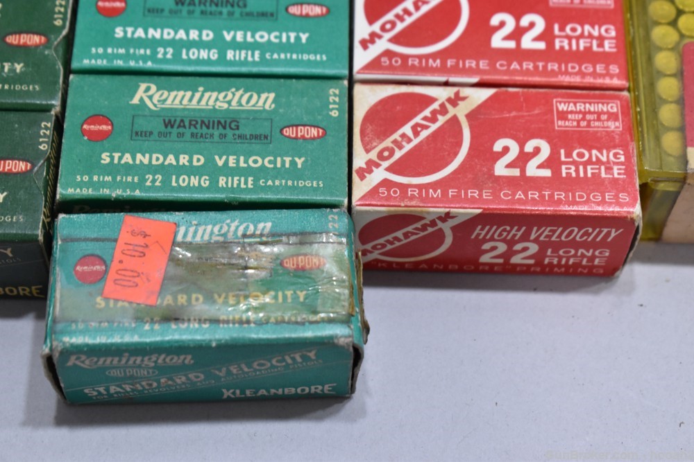 Enormous Lot 137 Boxes 4910 Rds Vintage Remington 22 LR PLEASE READ-img-13