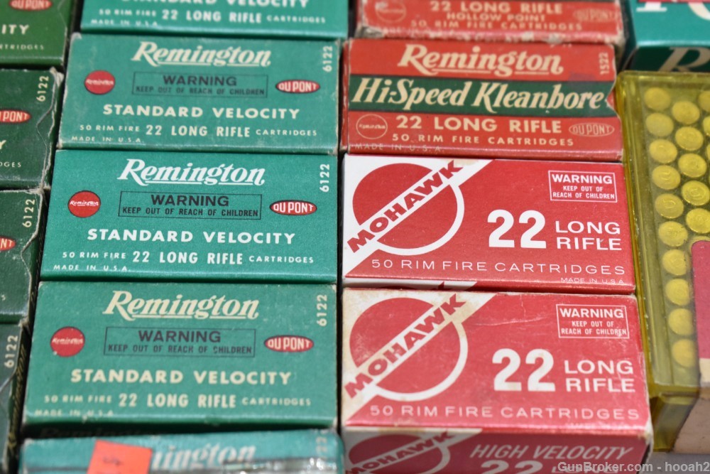 Enormous Lot 137 Boxes 4910 Rds Vintage Remington 22 LR PLEASE READ-img-12