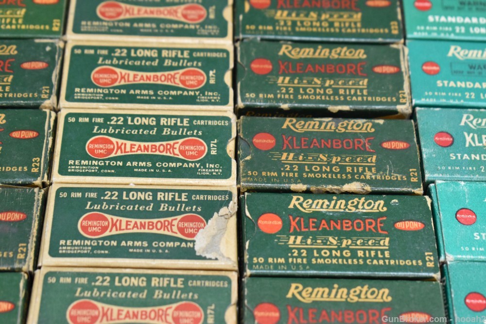 Enormous Lot 137 Boxes 4910 Rds Vintage Remington 22 LR PLEASE READ-img-6