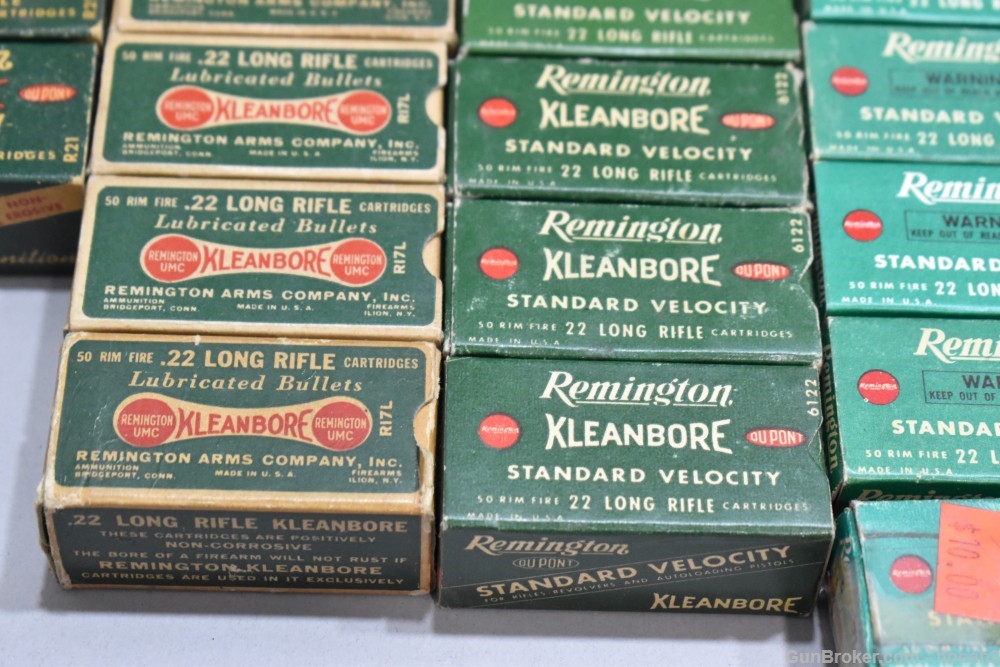 Enormous Lot 137 Boxes 4910 Rds Vintage Remington 22 LR PLEASE READ-img-8