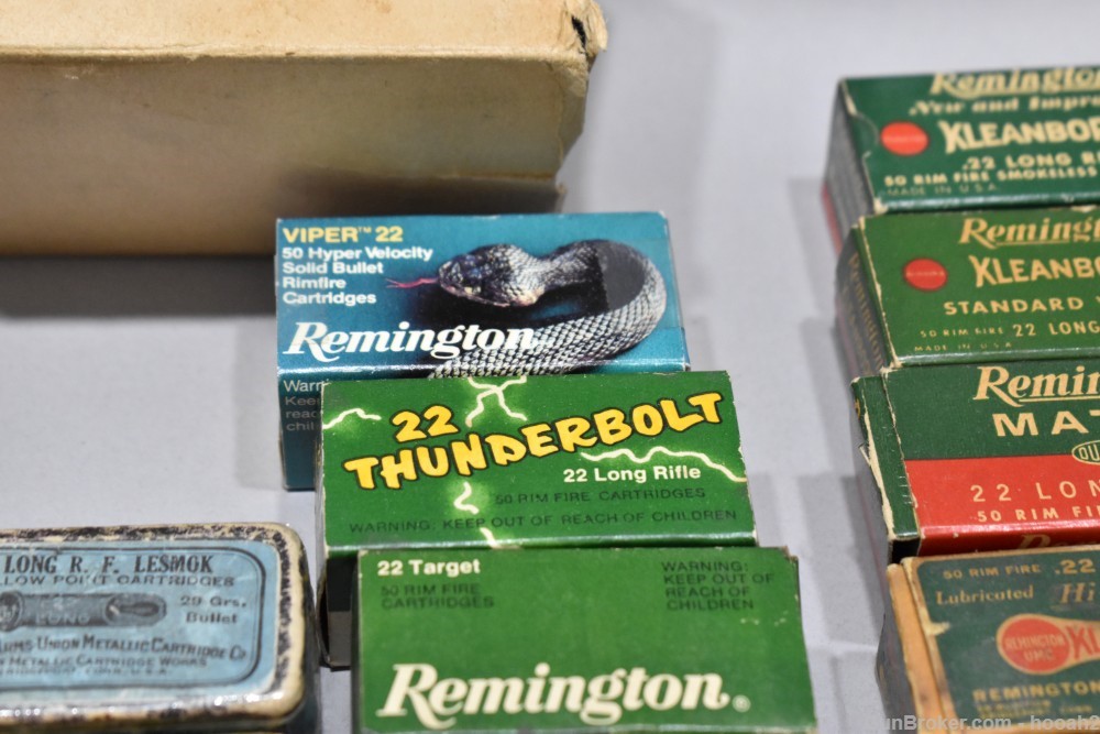 Enormous Lot 137 Boxes 4910 Rds Vintage Remington 22 LR PLEASE READ-img-27