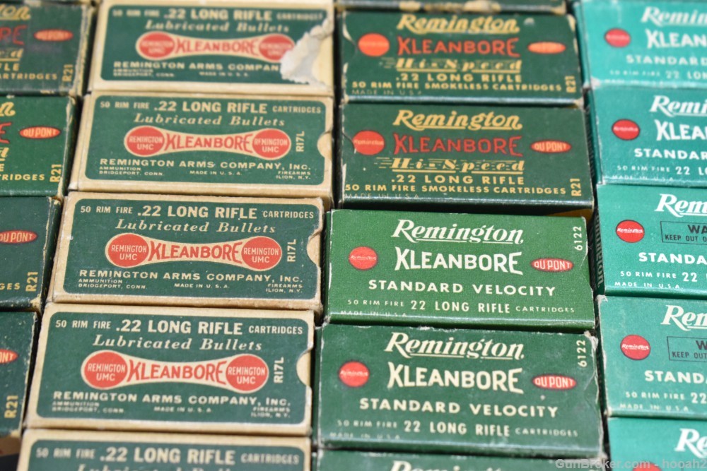 Enormous Lot 137 Boxes 4910 Rds Vintage Remington 22 LR PLEASE READ-img-7