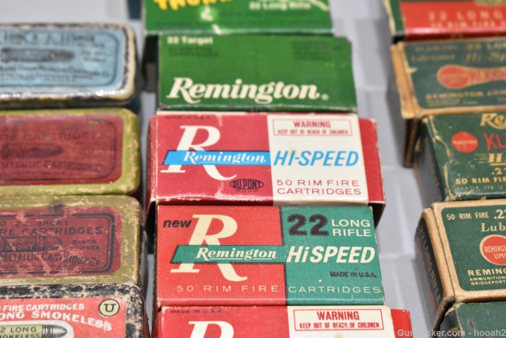 Enormous Lot 137 Boxes 4910 Rds Vintage Remington 22 LR PLEASE READ-img-28