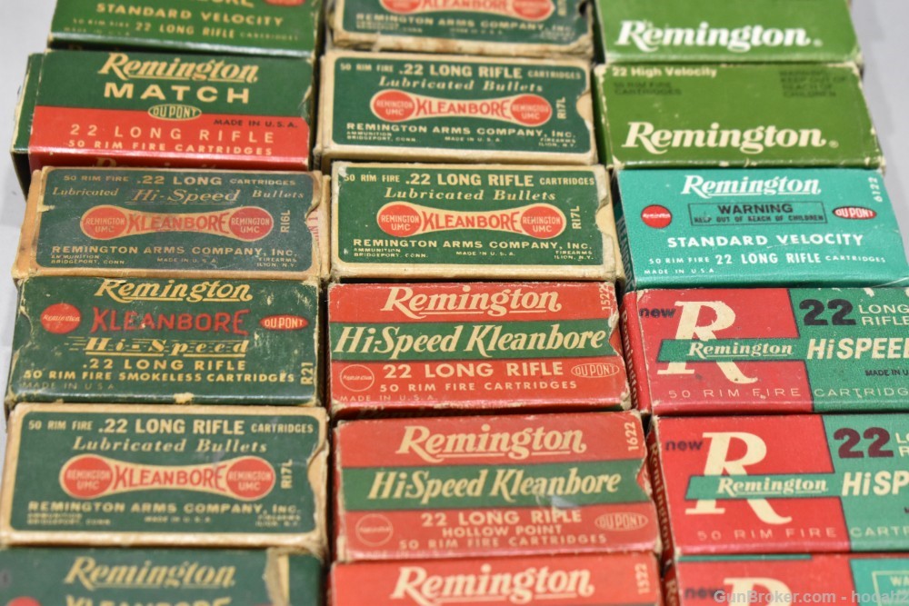 Enormous Lot 137 Boxes 4910 Rds Vintage Remington 22 LR PLEASE READ-img-33