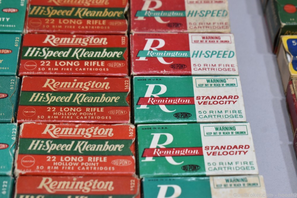 Enormous Lot 137 Boxes 4910 Rds Vintage Remington 22 LR PLEASE READ-img-15