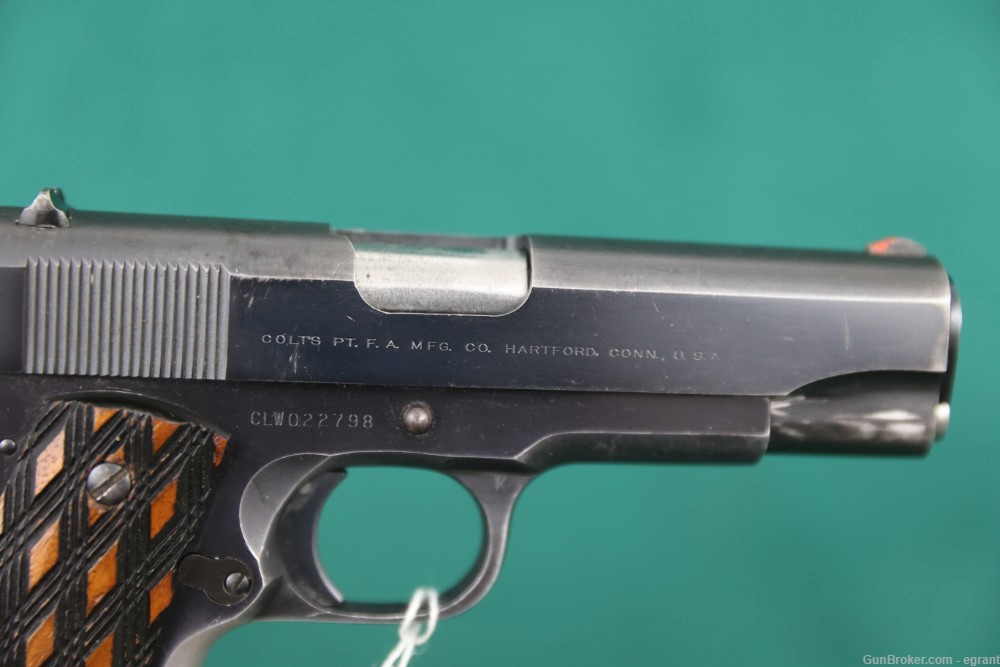 B3474 Colt Commander 45 ACP early pre series 80 1911-img-4