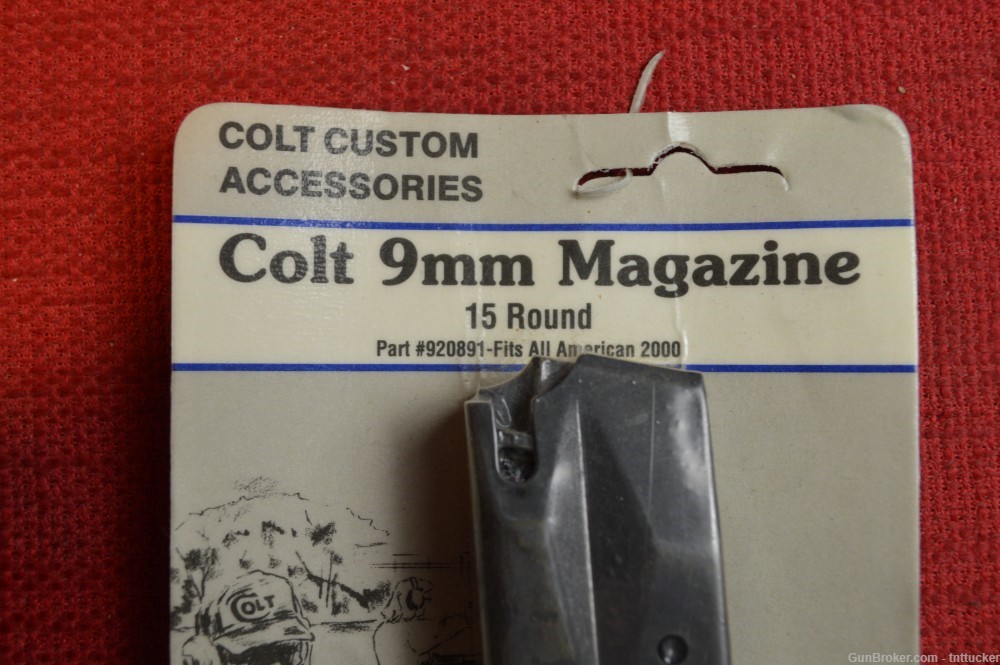 Colt All American 2000 9mm Sealed Factory Magazine 15rd Magazine-img-1