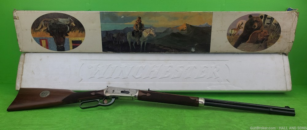 Winchester 94 * LEGENDARY FRONTIERSMEN * 38-55 * BORN 1979 IN ORIGINAL BOX -img-17