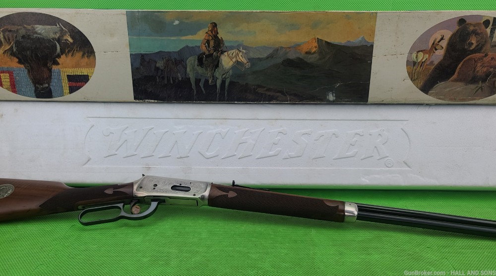 Winchester 94 * LEGENDARY FRONTIERSMEN * 38-55 * BORN 1979 IN ORIGINAL BOX -img-16