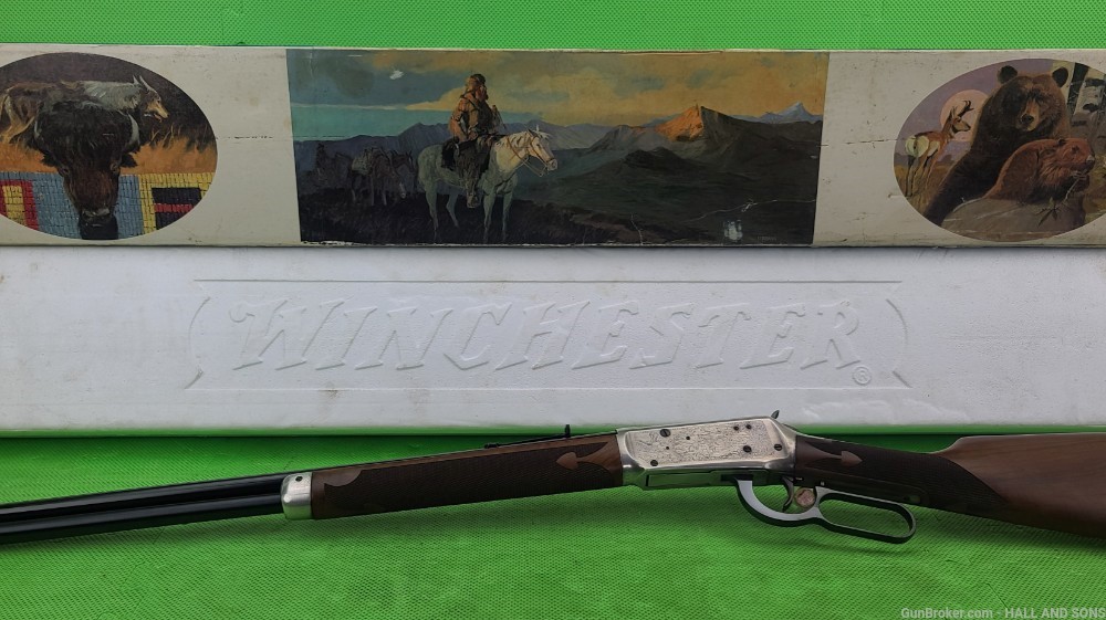 Winchester 94 * LEGENDARY FRONTIERSMEN * 38-55 * BORN 1979 IN ORIGINAL BOX -img-48