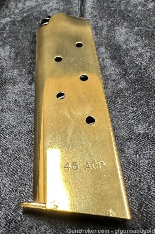 NEW CUSTOM 24KT GOLD ACCENT COLT 1911C NATIONAL MATCH, SERIES 70, 45ACP-img-4
