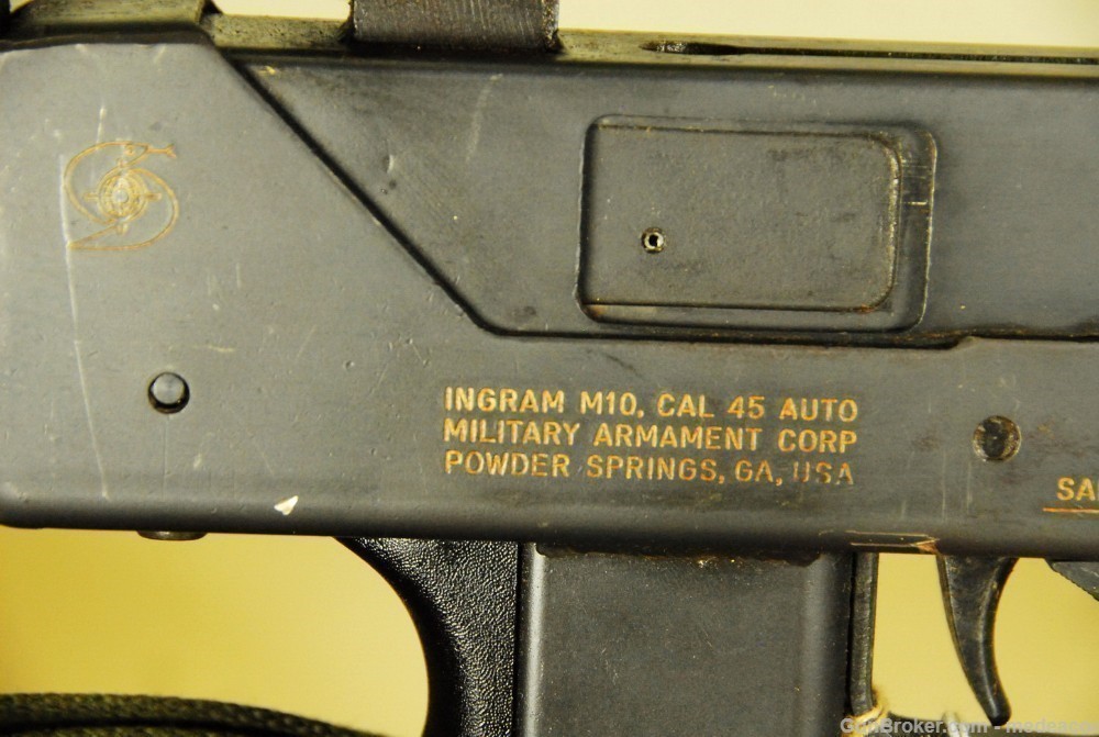 MAC M10 L.R. ASSAULT SUBMACHINE GUN - rare-img-2