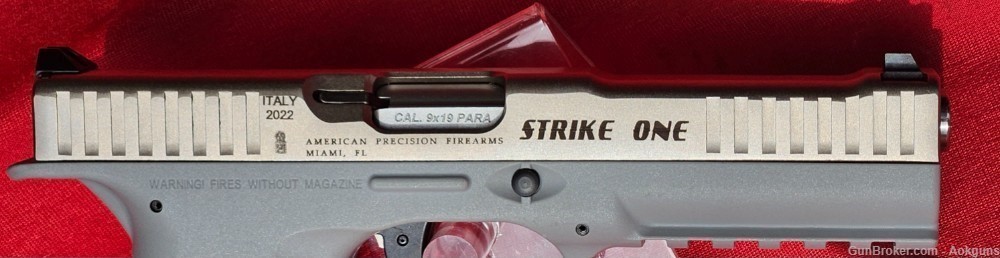AMERICAN PRECISION STRIKE ONE, 9MM, 5"BBL, SILVER, SS, NEW-img-9