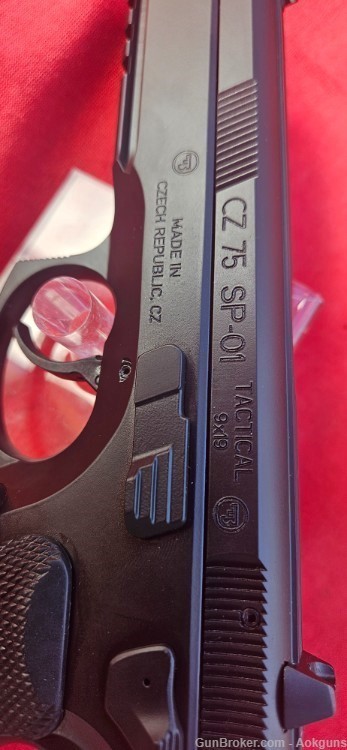  CZ 75 SP-01 TACTICAL 9MM 4.6” BBL. 10 ROUND MAGS. BLACK NEW -img-9