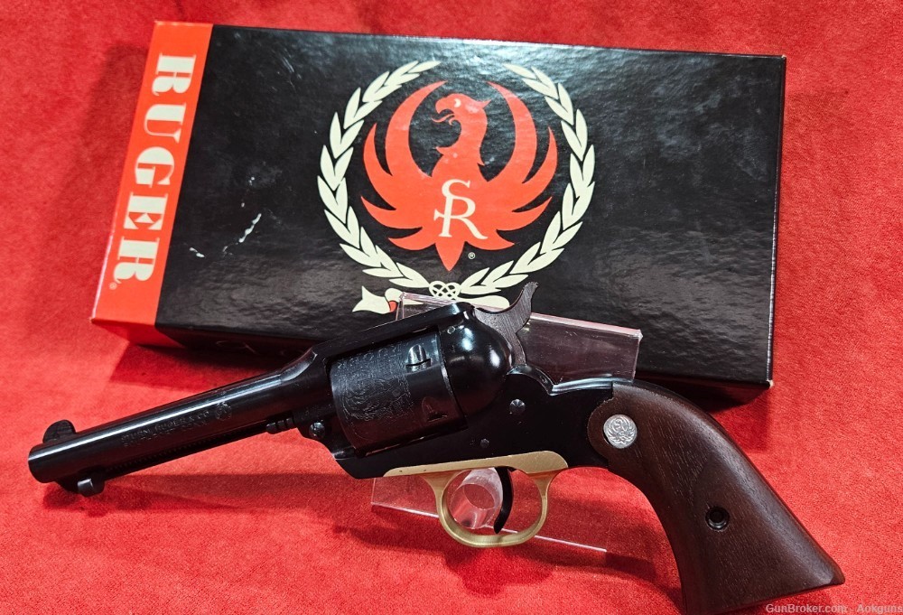RUGER BEARCAT .22LR 4” BBL. BLUED. EXC. COND. IN BOX COLLECTABLE-img-0
