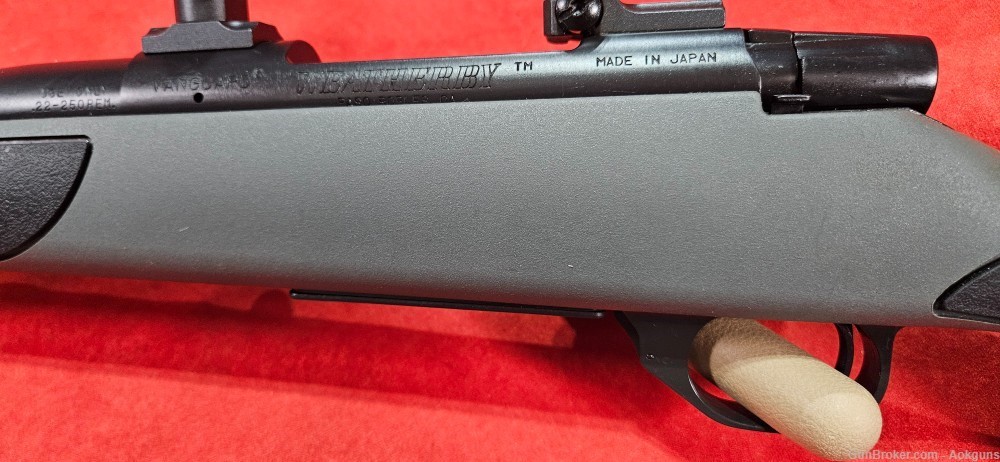 WEATHERBY VANGUARD .22-250 REM 23” BBL. GREY, EXC. COND.-img-8