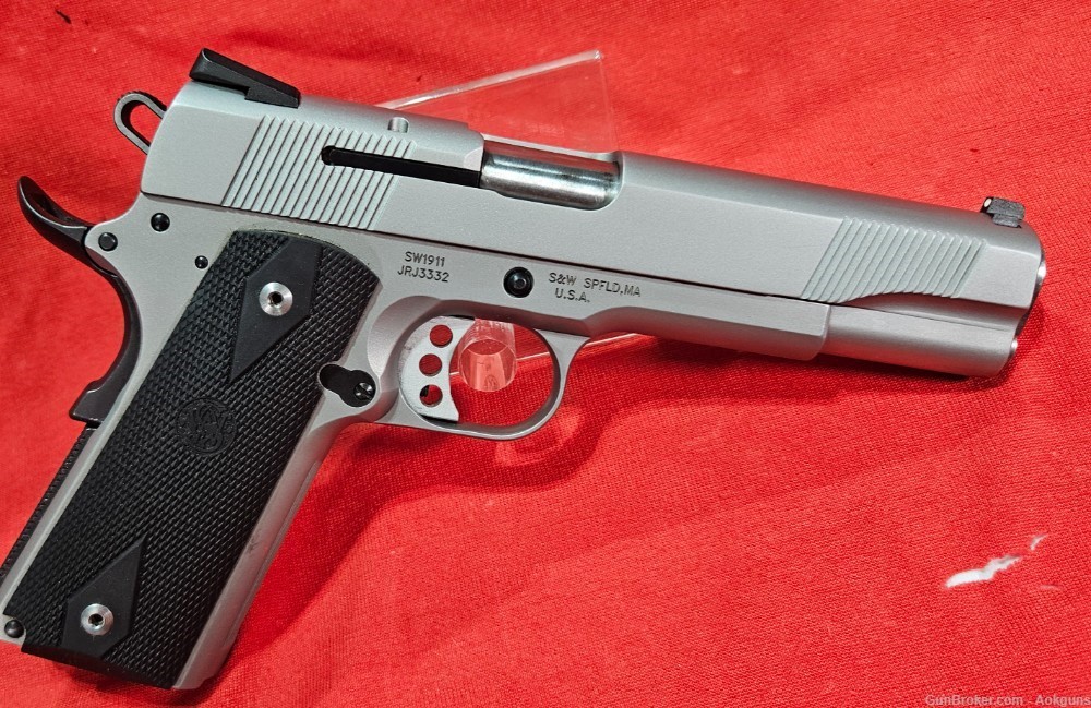 SMITH & WESSON 1911 .45 ACP 5” BBL SS EXCELLENT COND. DON'T MISS OUT-img-15