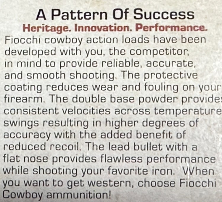 No ReSeRvE 250 Fiocchi Cowboy Action Lead Nose Flat Point .45 Colt 250 Gr-img-3