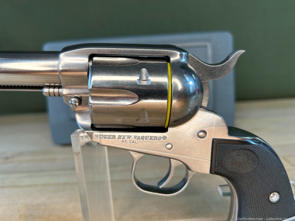 Ruger New Vaquero .45 Colt Single Action Revolver LNIB 2007 5.5" Brl Gloss -img-7