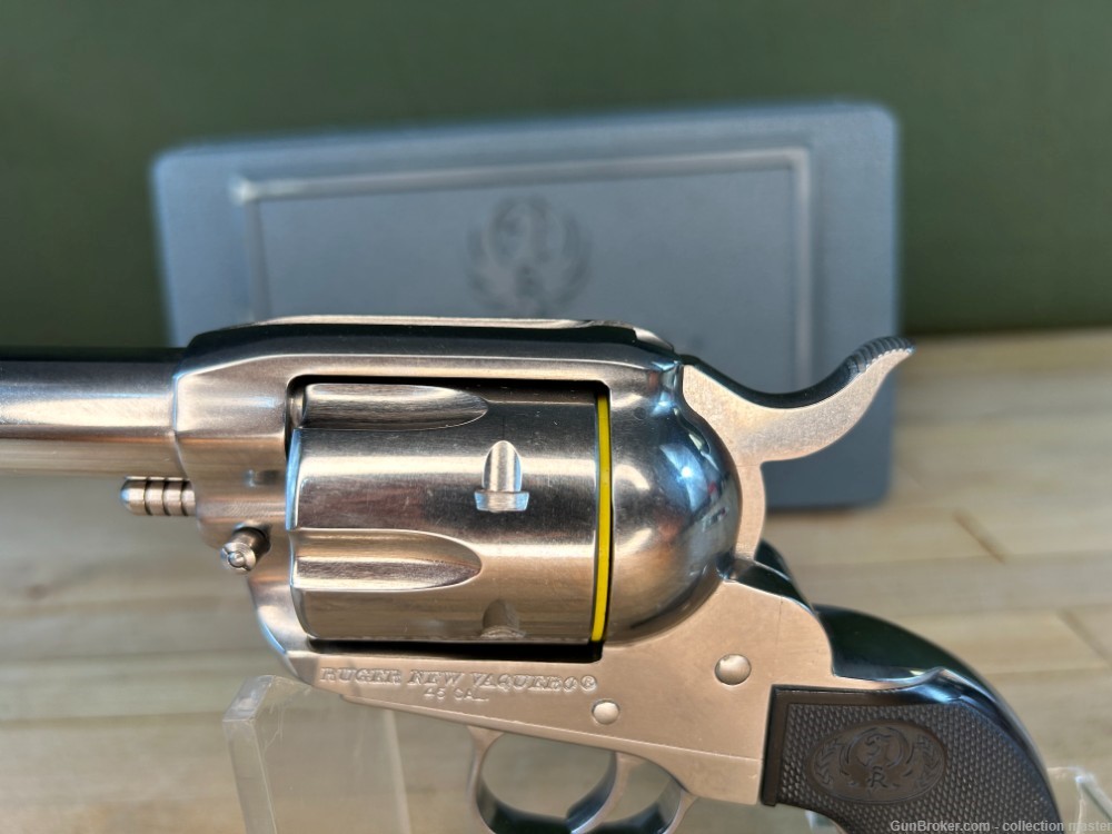 Ruger New Vaquero .45 Colt Single Action Revolver LNIB 2007 5.5" Brl Gloss -img-6
