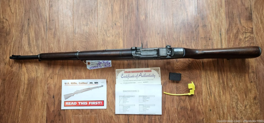 Springfield Armory M1 Garand CMP Arsenal Certified 30-06 Service Grade52/53-img-12