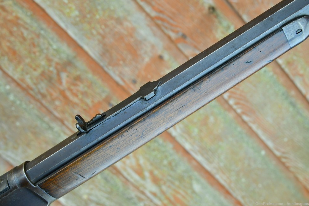 SHARP, ANTIQUE Winchester Model 1873 Rifle - 32 WCF-img-37