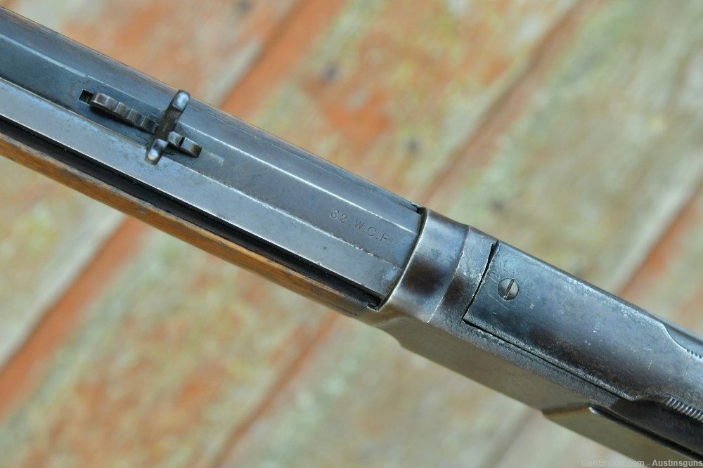 SHARP, ANTIQUE Winchester Model 1873 Rifle - 32 WCF-img-33