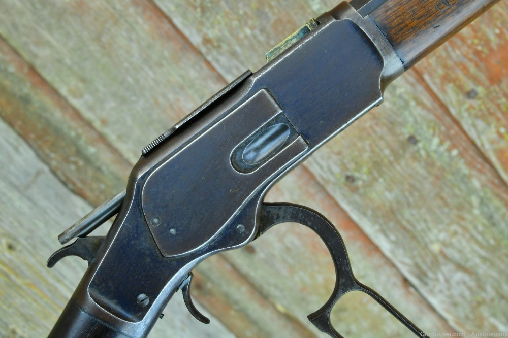 SHARP, ANTIQUE Winchester Model 1873 Rifle - 32 WCF-img-49