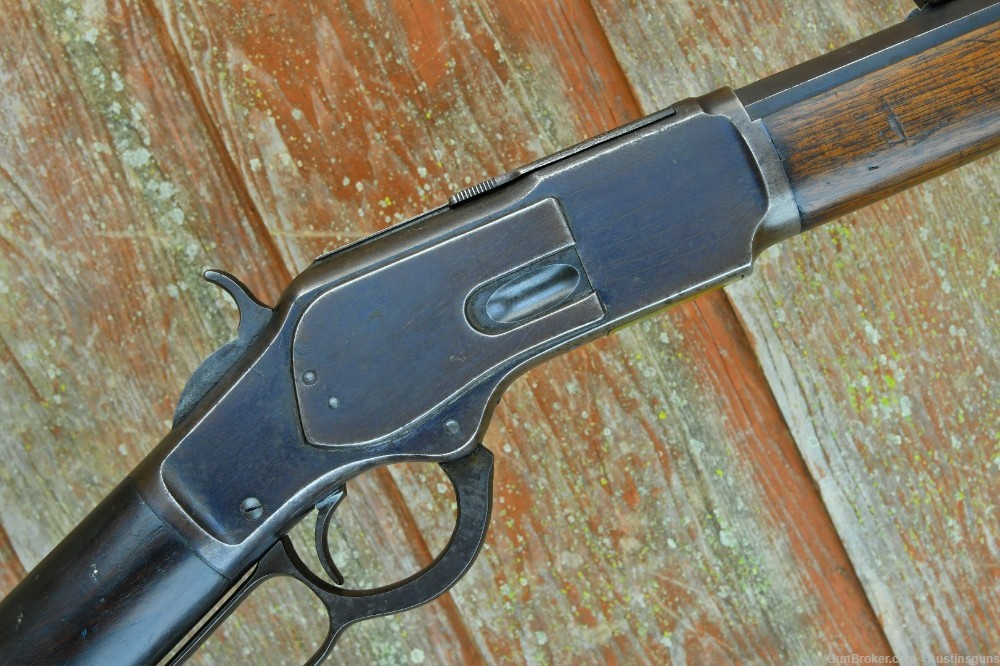 SHARP, ANTIQUE Winchester Model 1873 Rifle - 32 WCF-img-0