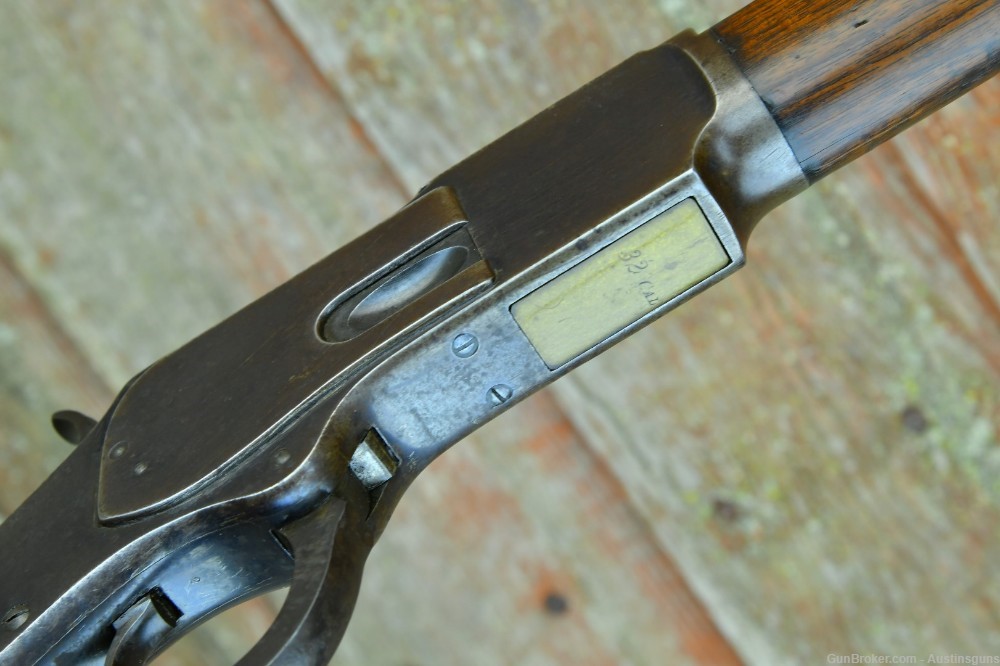 SHARP, ANTIQUE Winchester Model 1873 Rifle - 32 WCF-img-42