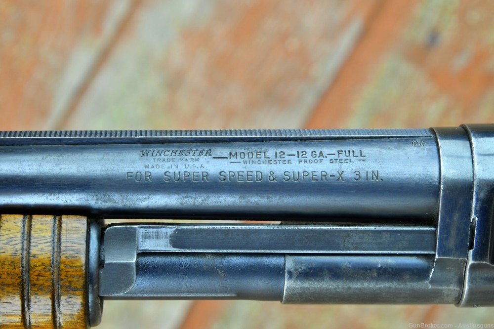 SCARCE Winchester Model 12 - HEAVY DUCK - *SOLID RIB BARREL*-img-8
