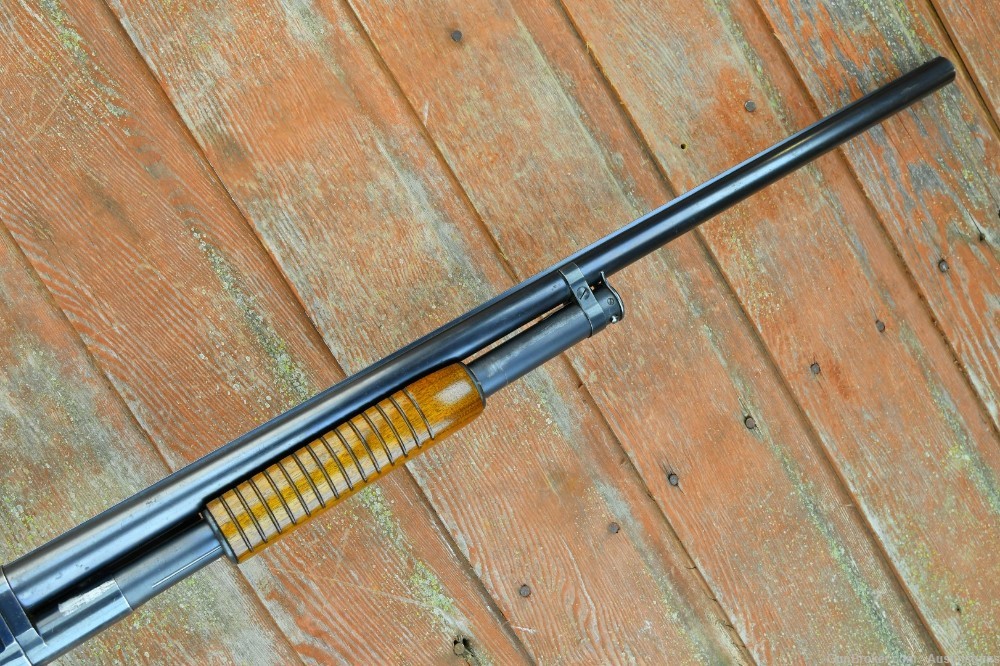 SCARCE Winchester Model 12 - HEAVY DUCK - *SOLID RIB BARREL*-img-3