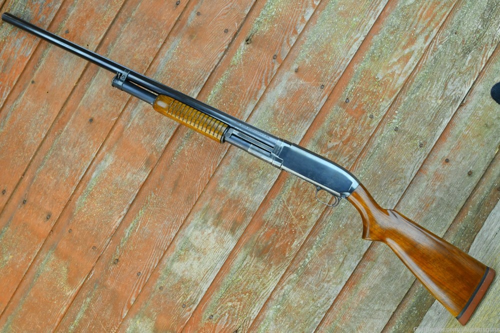 SCARCE Winchester Model 12 - HEAVY DUCK - *SOLID RIB BARREL*-img-14