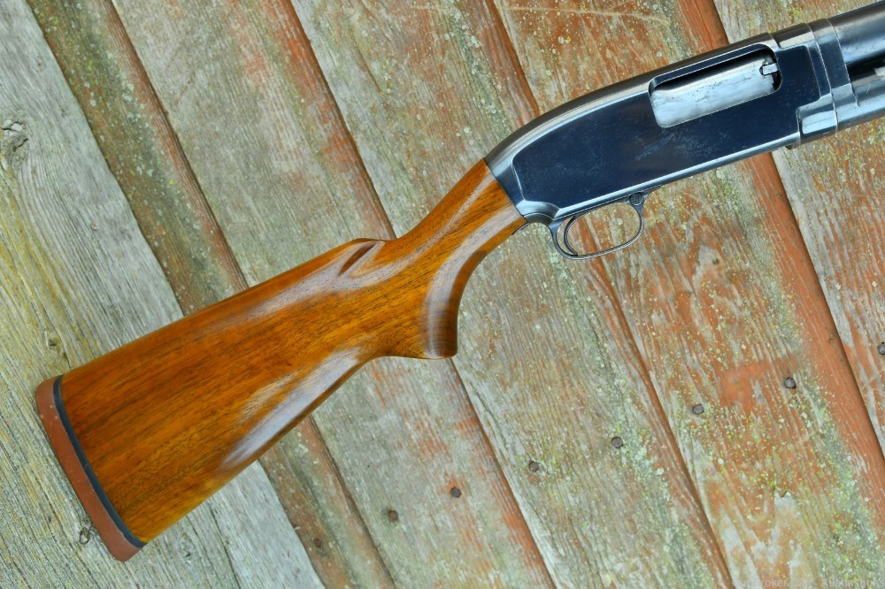 SCARCE Winchester Model 12 - HEAVY DUCK - *SOLID RIB BARREL*-img-2