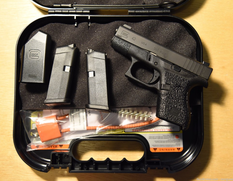 Glock G42 in .380 ACP - Low Rounds, Upgrades-img-0