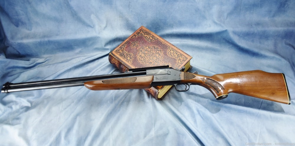 Combo Gun Savage 24v .222 rifle AND .20 ga shotgun RARE ENGRAVED model -img-7